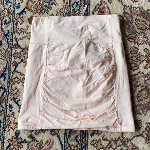 Free People Blush Ruched mini skirt - Picture 4 of 5